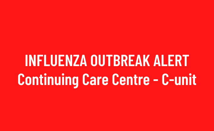 Influenza A Outbreak - CCC - C-Unit