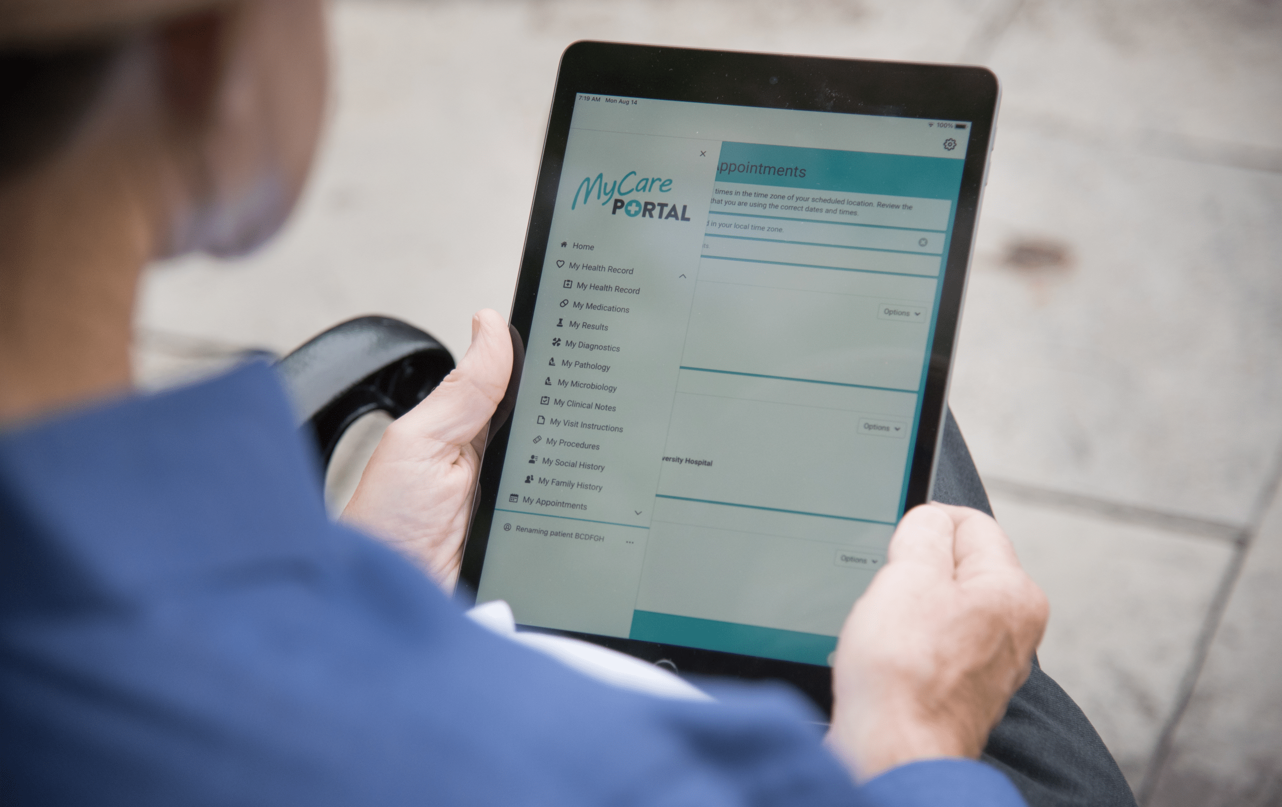Access your personal health information